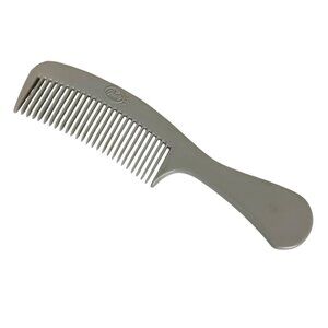 Vintage Goody Pocket Comb 6.5 in Pale Gray Wide-Tooth Detangling All Hair Types